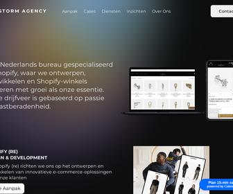 Storm-Agency e-commerce