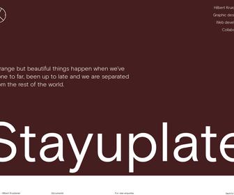 http://www.stayuplate.nl