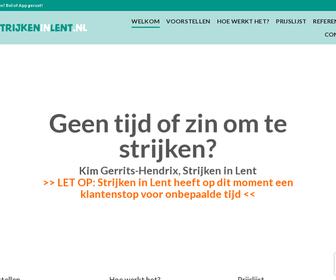 http://www.strijkeninlent.nl