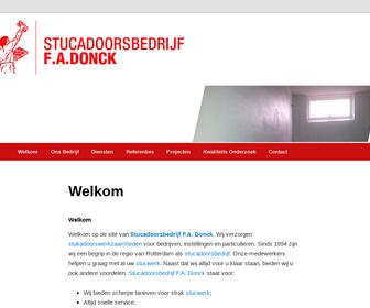 Stucadoorsbedrijf F. A. Donck