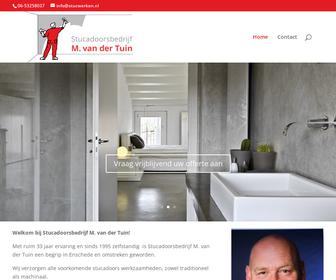 Stucadoorsbedrijf M. van der Tuin
