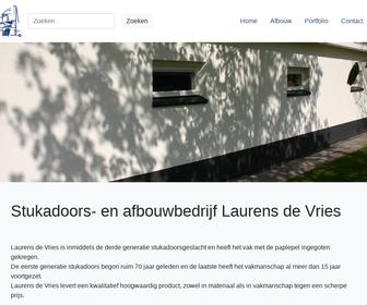 Stukadoors- en Afbouwbedrijf Laurens de Vries