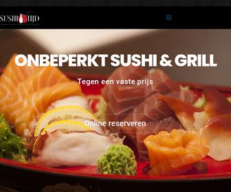 Japans grill en sushi restaur. 'Sushitijd'