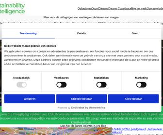 https://www.sustainabilityintelligence.nl