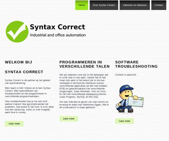 http://www.syntaxcorrect.nl