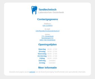 Tandtechnisch Laboratorium Oosterbeek