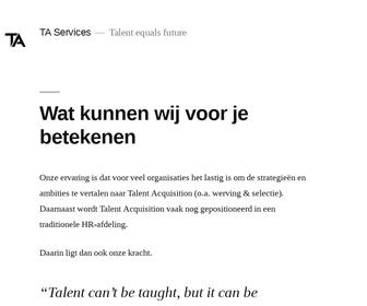 http://www.ta-services.nl