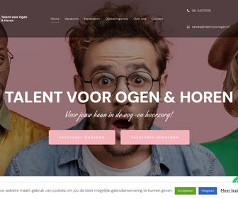 http://www.talentvoorogen.nl