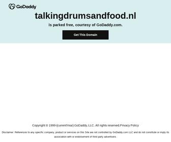 http://www.talkingdrumsandfood.nl