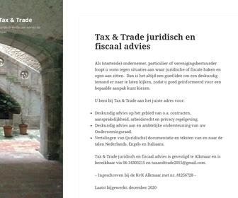 Tax & Trade juridisch en fiscaal advies