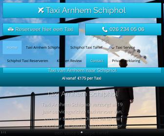 Taxi Arnhem Schiphol