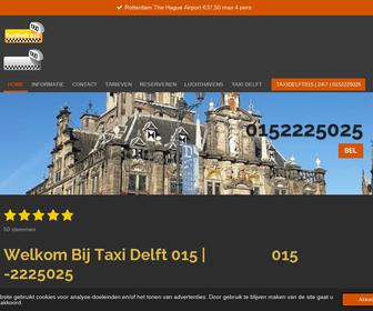 Taxi Delft | TaxiDelft 015 & OMSTREKEN
