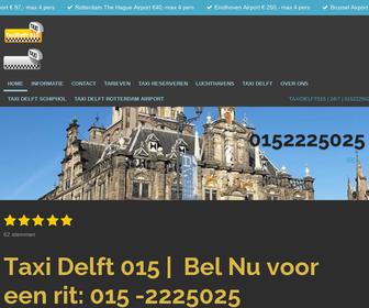 Taxi Delft | TaxiDelft 015 & OMSTREKEN