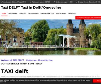 Taxi Delft | TaxiDelft - Rotterdam Airport Service
