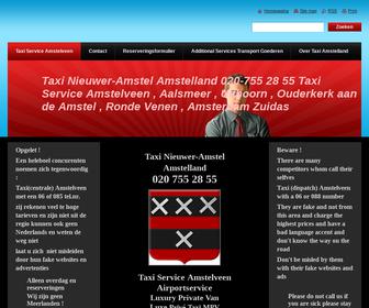 Taxi Amstelland Schiphol Taxi Service Amstelveen