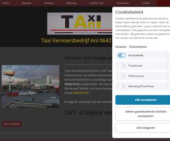 Taxi vervoersbedrijf Ani
