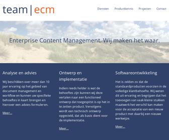 http://www.team-ecm.nl