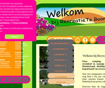 Recreatie Te Boomsgoed