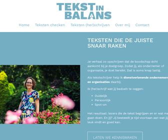 http://www.tekstinbalans.nl