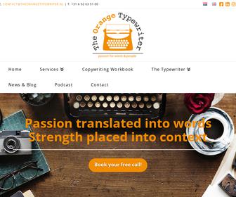 The Orange Typewriter