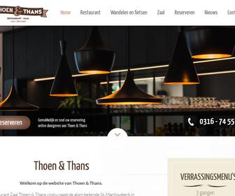 Restaurant Zaal Thoen & Thans