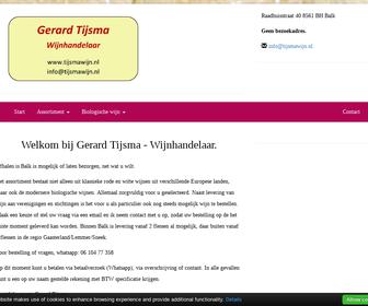 Gerard Tijsma Import & Verkoop van Wijn