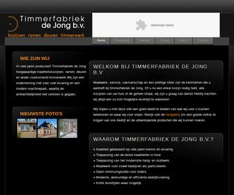 Timmerfabriek de Jong B.V.