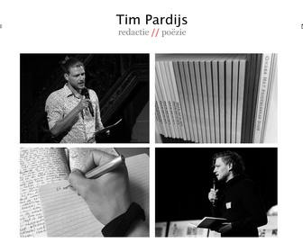 Tim Pardijs redactie/poezie