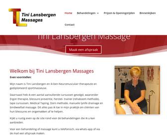 Tini Lansbergen Sport en Ontspannings Massage