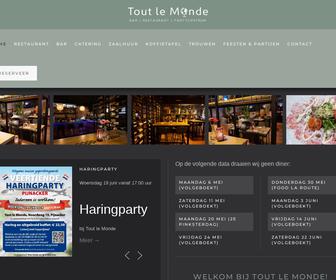 Bar Restaurant Partycentrum Tout Le Monde