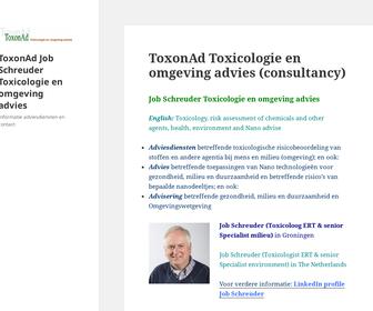 Job Schreuder Toxicologie en omgeving advies