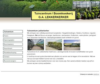 Tuincentrum/Boomkwekerij G.A. Lekkerkerker