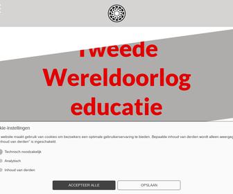 http://www.tweedewereldoorlogeducatie.nl/