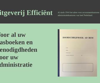 http://www.uitgeverijefficient.nl