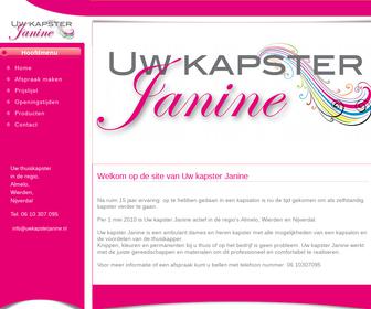 Uw kapster Janine