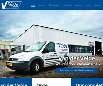 Metaalbewerkingsbedrijf Van Der Velde Delft B.V.