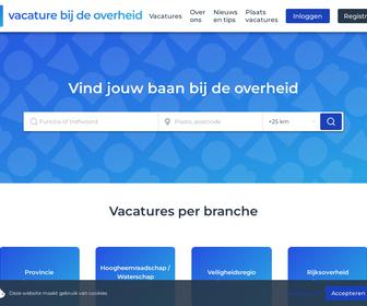 HTTP://www.vacaturebijdeoverheid.nl