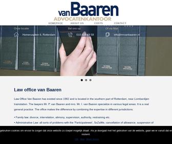 Advocaat mr. I. van Baaren