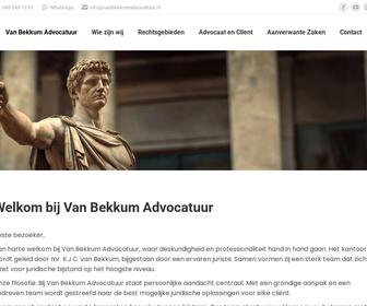 Van Bekkum Advocatuur