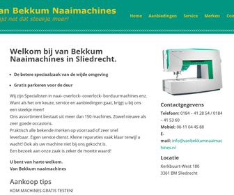 http://www.vanbekkumnaaimachines.nl