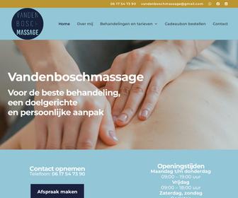 VandenBoschMassage - praktijk voor sportmassage en blessurepreventie