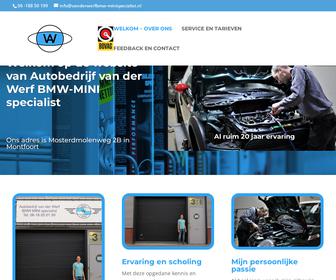 Autobedrijf van der Werf BMW-MINI specialist