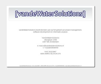 vandeWaterSolutions 