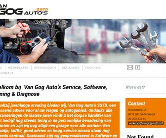 Van Gog Auto's Service, Software en Diagnose