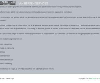 van Herpen services