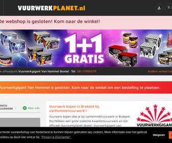 Vuurwerkgigant Van Hommel Boxtel