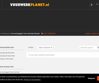 Vuurwerkgigant Van Hommel Boxtel