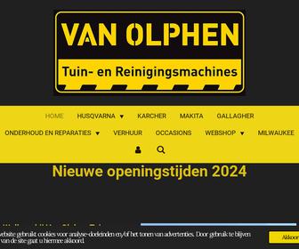 J. van Olphen, Tuin- en Parkmachines