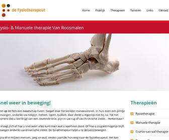 Fysio- en Manuele therapie Van Roosmalen