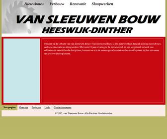 http://www.vansleeuwenbouw.nl